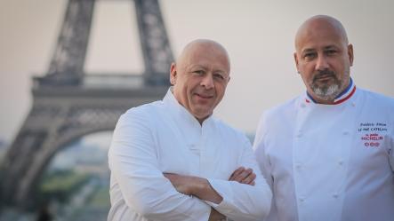 Photo Frédéric Anton et Thierry Marx