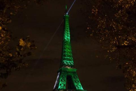 Illumination Paris Climate Agreement