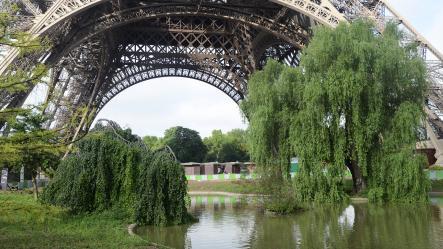 Photo Eiffel Tower gardens