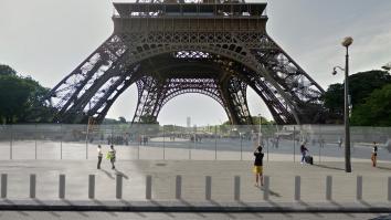 la tour Eiffel vue du quai Branly -images : Dietmar Feichtinger Architectes