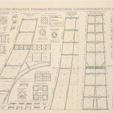 Gustave Eiffel's 8th blueprint