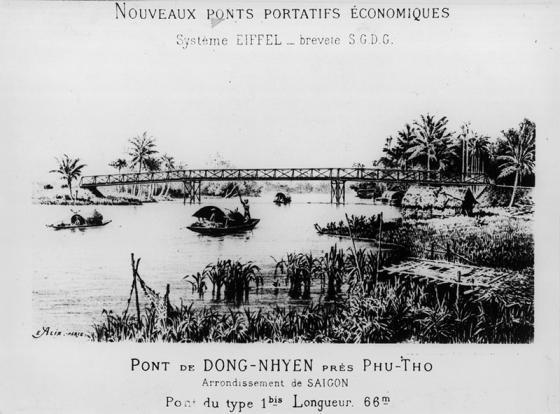 Portable bridges of the Eiffel company