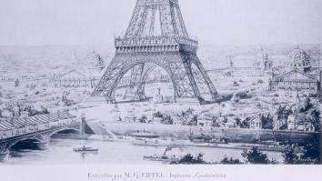 Dessin projet tour Eiffel