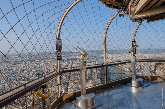 Dernier étage de la tour Eiffel